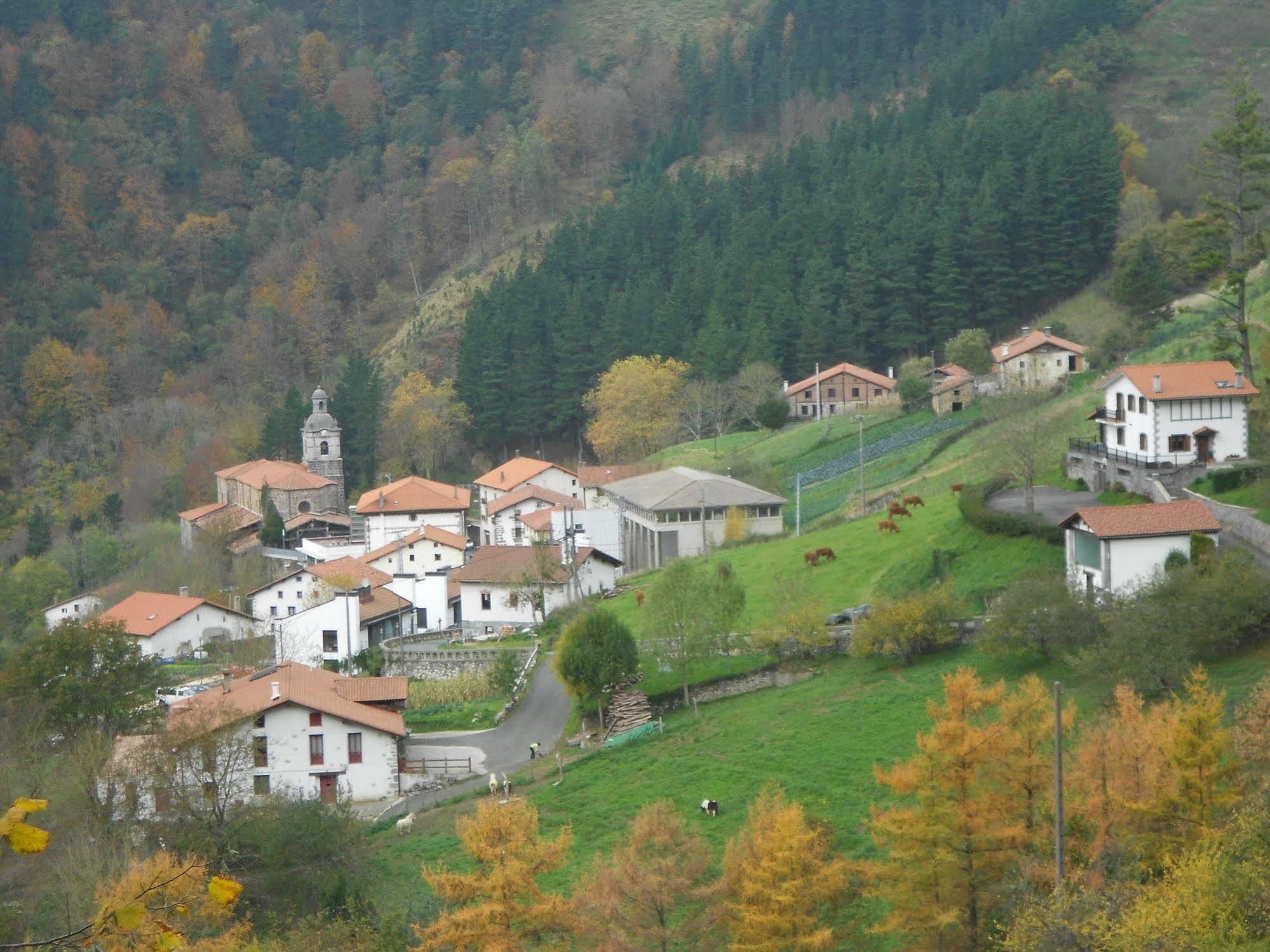 Albergue Ambiental De Beizama - Beizamako Aterpetxea Dış mekan fotoğraf